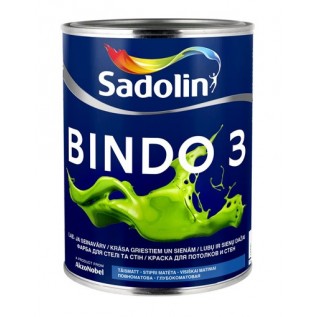 Краска для стен и потолков SADOLIN BINDO 3